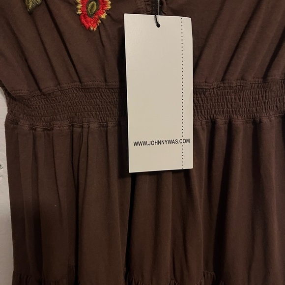 NWT Johnny Was Flower embroidered dress - Picture 7 of 8
